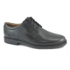 CLARKS UN ALDRIC LACE black nero scarpe uomo pelle lacci