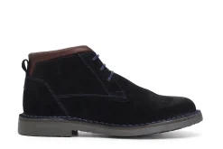 Classiche Uomo: Cafè Noir C1TE6000 TRONCHETTO ALLACCIATO IN PELLE SCAMOSCIATA