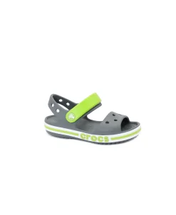 CROCS BAYABAND 205400 charcoal charbon sandali bambino strappo gomma