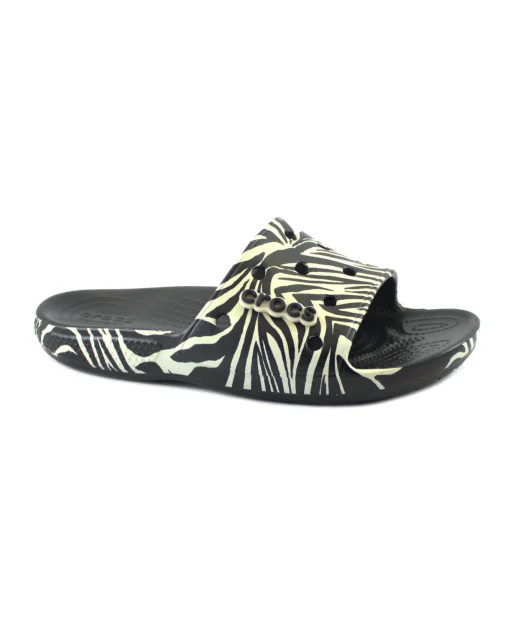 CROCS CLASSIC ANIMAL black zebra print ciabatte donna gomma