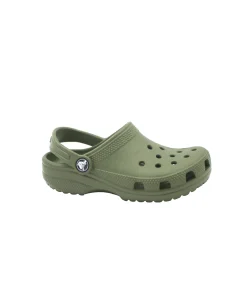 CROCS CLASSIC CLOG K 206991 army green verde ciabatte bambino gomma