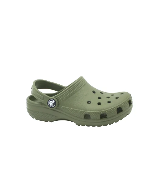 CROCS CLASSIC CLOG K 206991 army green verde ciabatte bambino gomma