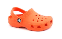 CROCS ROOMY FIT 204536 tangerine arancione ciabatte bambino gomma