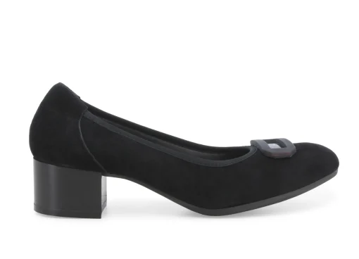 Decolletè Donna: Decollete donna in camoscio nero x5318w
