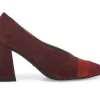 Decolletè Donna: Decollete donna in camoscio vino e5142w
