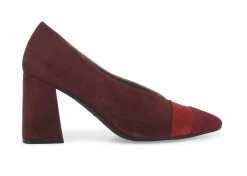 Decolletè Donna: Decollete donna in camoscio vino e5142w