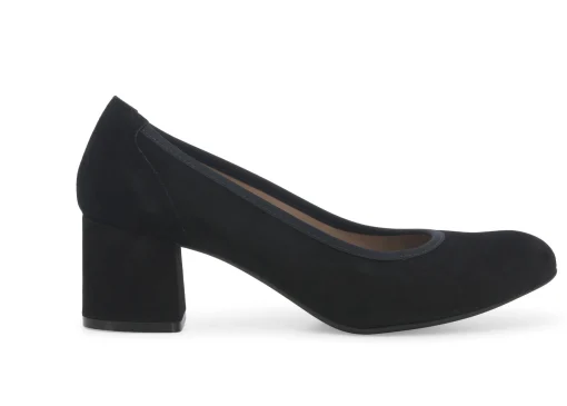 Decolletè Donna: Decollete donna in camoscio nero d5096w