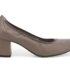 Decolletè Donna: Decollete donna in pelle acero d5096w