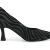Decolletè Donna: Decollete donna in camoscio zebra verde d5176w