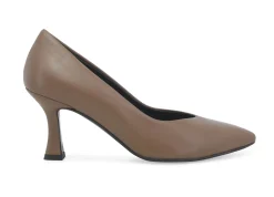 Decolletè Donna: Decollete donna in pelle acero d5176w