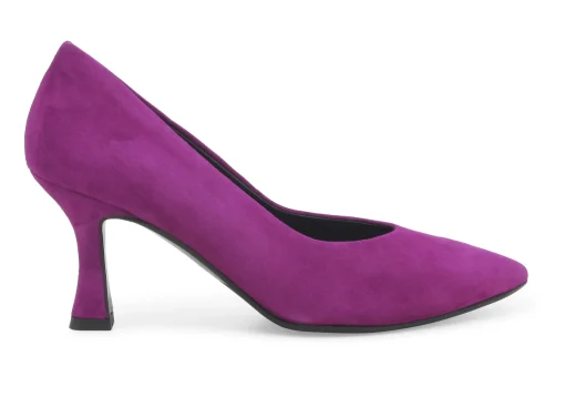 Decolletè Donna: Decollete donna in camoscio viola d5176w