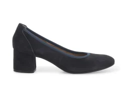 Decolletè Donna: Decollete donna in camoscio blu notte d5096w