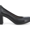Decolletè Donna: Decollete donna in pelle nero d5071w