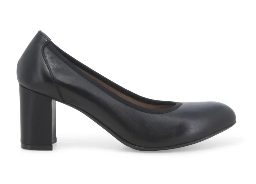 Decolletè Donna: Decollete donna in pelle nero d5071w