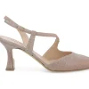 Decolletè Donna: Decollete donna slingback in tessuto galassia rosa e1634zv