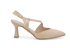 Decolletè Donna: Decollete donna slingback in pelle rosa contour e1634zv