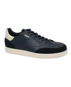 ECCO 521394 STREET LITE night sky marine blu scarpe uomo sneakers lacci pelle