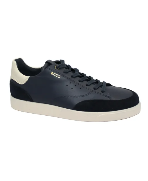 ECCO 521394 STREET LITE night sky marine blu scarpe uomo sneakers lacci pelle