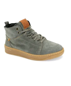 EL NATURALISTA 5843 GEO grafito grigio scarpe donna sneakers mid lacci
