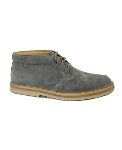 EL NATURALISTA 5950 LUMBIER grafito grigio scarpe uomo sneakers mid lacci camoscio