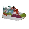 FLOWER MOUNTAIN YAMANO 15497 33/38 lime fuxia sneakers scarpe bambina vegan