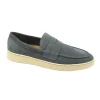 FRAU 24B4 siberia grigio scarpe uomo mocassino camoscio