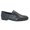 FRAU 34M5 blu scarpe uomo mocassini college pelle