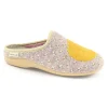 GRUNLAND ALIN CI2647 rosa ciabatte pantofole donna suola in gomma riccio
