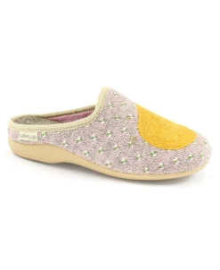 GRUNLAND ALIN CI2647 rosa ciabatte pantofole donna suola in gomma riccio