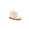 GRUNLAND CROM PO2101 35/40 beige bambina stivaletto scarponcino pelo laccio