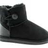 GRUNLAND CROM PO1001 nero 35/39 scarpe bambina stivaletti pelo