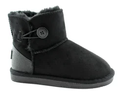 GRUNLAND CROM PO1001 nero 35/39 scarpe bambina stivaletti pelo