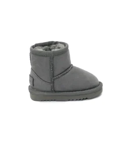 GRUNLAND CROY PP0098 21/28 grigio bambina stivali stivaletti pelo