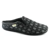 GRUNLAND GAFO CI2667 antracite ciabatte uomo elastico panno suola in gomma