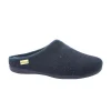 GRUNLAND GAFO CI2561 blu ciabatte uomo elastico panno suola in gomma