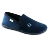 GRUNLAND GAFO PA0675 blu ciabatte pantofole uomo elastico panno suola in gomma