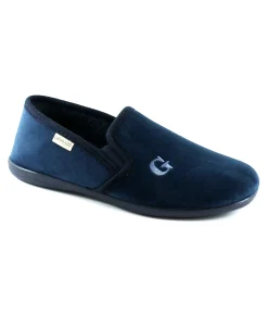 GRUNLAND GAFO PA0675 blu ciabatte pantofole uomo elastico panno suola in gomma