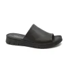 GRUNLAND GITA CI1834 nero ciabatte donna fascia pelle re-soft