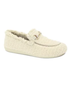 GRUNLAND GLES PA0862 beige donna ciabatte pantofole plantare estraibile tessuto lana morsetto