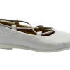 GRUNLAND GOOD SC5161 28/32 argento scarpe ballerina bambina laccio elastico glitter