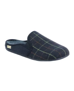 GRUNLAND LECY CI2557 blu ciabatte pantofola uomo feltro
