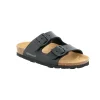 GRUNLAND LUCE CB3090 nero ciabatte bambino fibbie birk plantarino anatomico