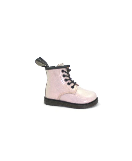 GRUNLAND NILL PP0400 glicine bambina scarponcino anfibio lacci zip