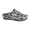 GRUNLAND PRAU CI2634 blu pantofole donna feltro re-soft