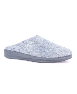 GRUNLAND RAMA CI2618 nuvola cipria grigio ciabatte pantofole donna feltro