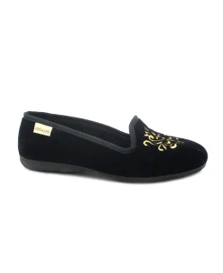 GRUNLAND TAXI PA1221 nero pantofola donna tessuto