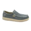 HEY DUDE MIKKA BRAIDED depp blue scarpe uomo sneakers slip on