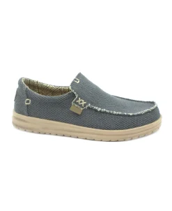 HEY DUDE MIKKA BRAIDED depp blue scarpe uomo sneakers slip on