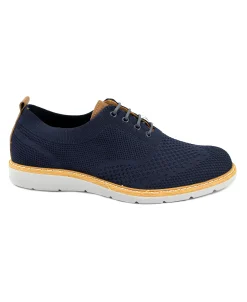 IGI&CO 7608111 blu scarpe uomo sneakers lacci