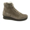 IGI&CO 6659022 fango beige donna scarpe scarponcino lacci gore-tex pelo